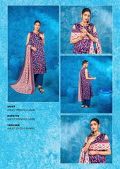 ✨ Zesh ✨ 3 Piece unstitched Suit Zesh Summer Lawn Collection 2025