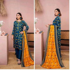 ✨ Zesh ✨ 3 Piece unstitched Suit Zesh Summer Lawn Collection 2025