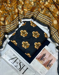 ✨ Zesh ✨ 3 Piece unstitched Suit Zesh Summer Lawn Collection 2025