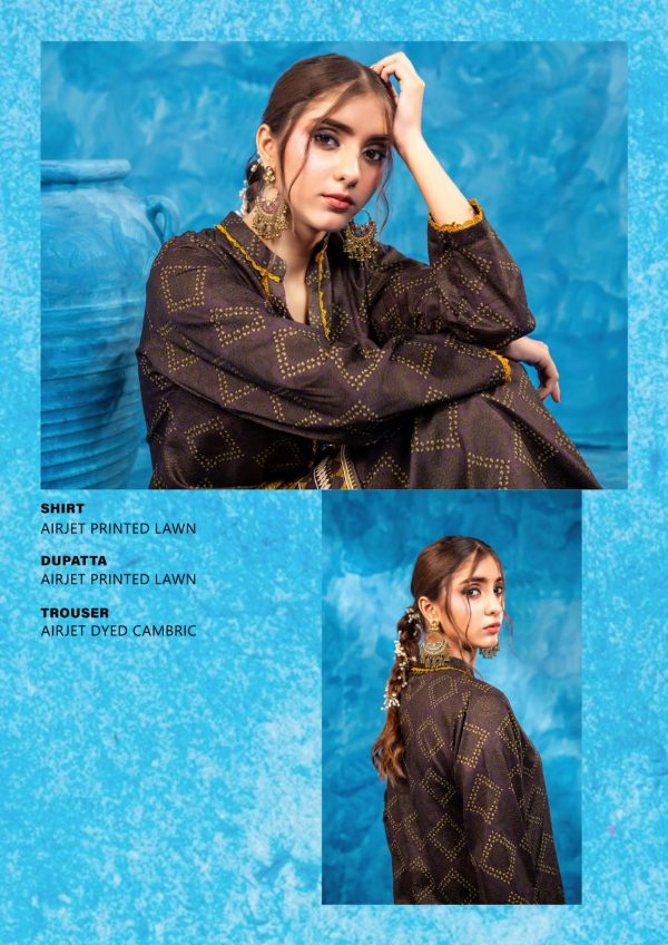 ✨ Zesh ✨ 3 Piece unstitched Suit Zesh Summer Lawn Collection 2025