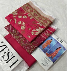 ✨ Zesh ✨ 3 Piece unstitched Suit Zesh Summer Lawn Collection 2025