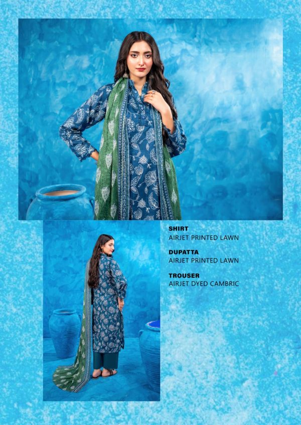 ✨ Zesh ✨ 3 Piece unstitched Suit Zesh Summer Lawn Collection 2025