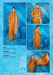 ✨ Zesh ✨ 3 Piece unstitched Suit Zesh Summer Lawn Collection 2025
