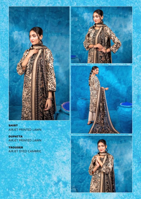 ✨ Zesh ✨ 3 Piece unstitched Suit Zesh Summer Lawn Collection 2025